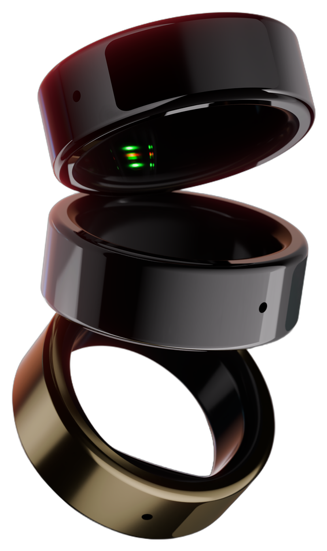 The Magic Ring in Black, Silver, and Gold
